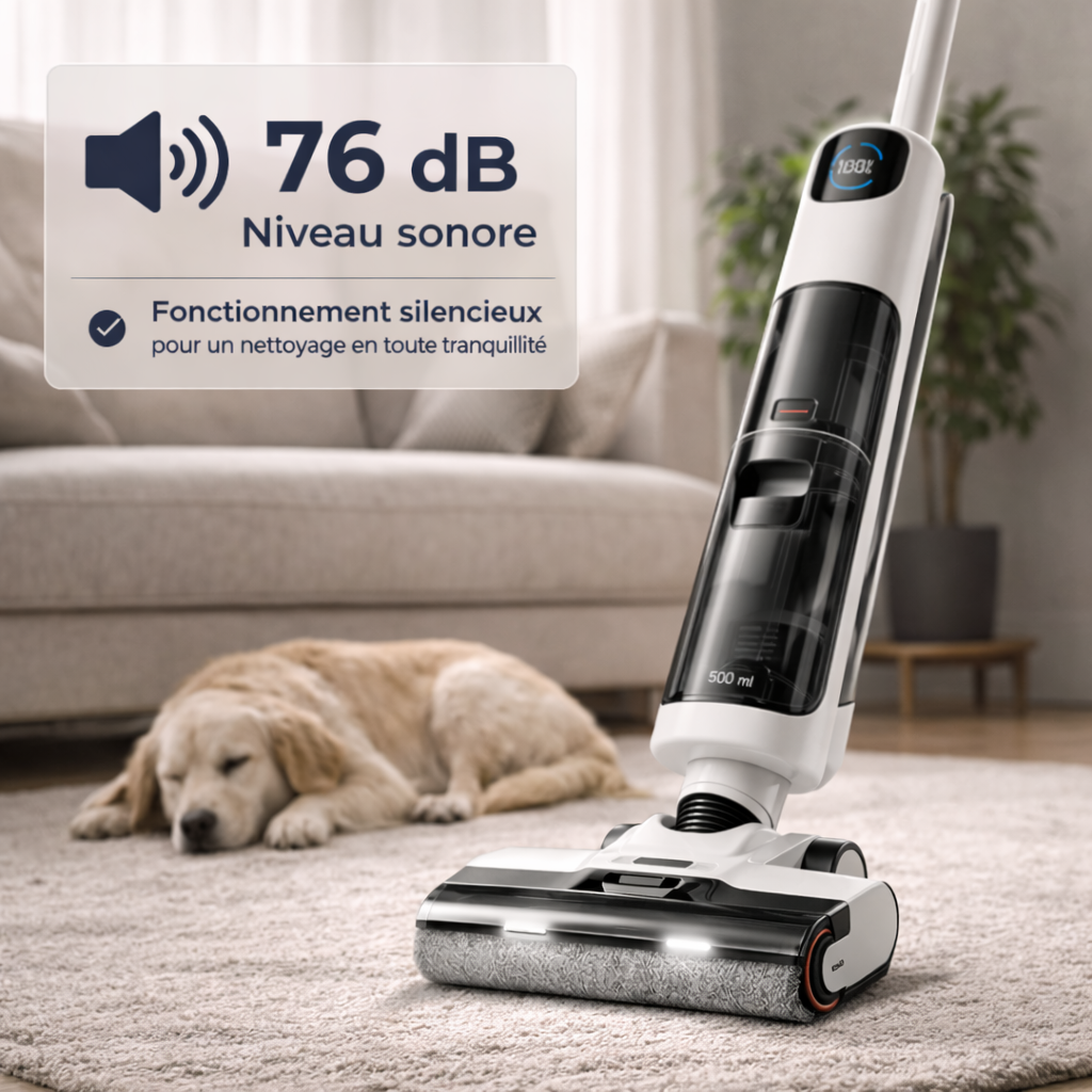 Aspirateur laveur Dreame K20 sans fil