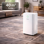 Déshumidificateur Flama 12L 200W - Pièces 40 m²