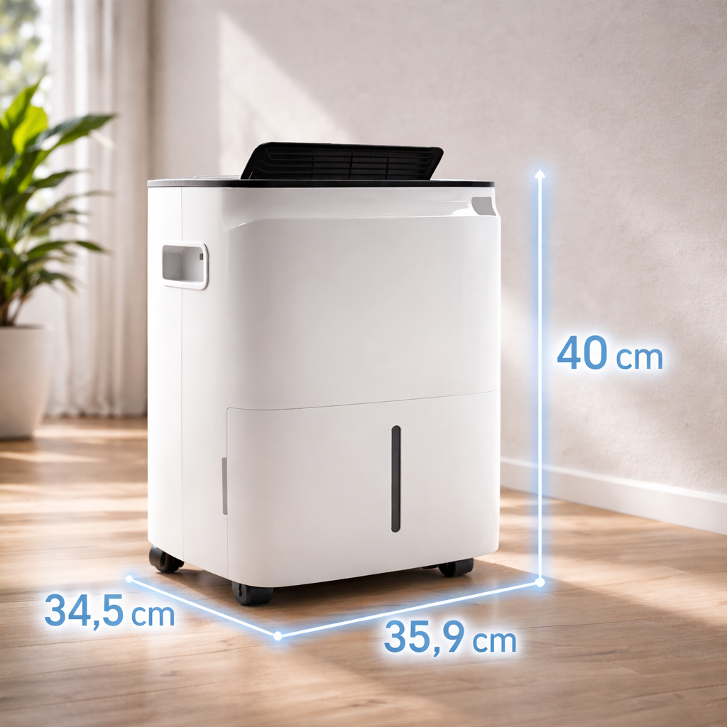 Déshumidificateur Princess 30L 495W - Pièces 90m²