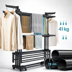 Étendoir à linge grande capacité