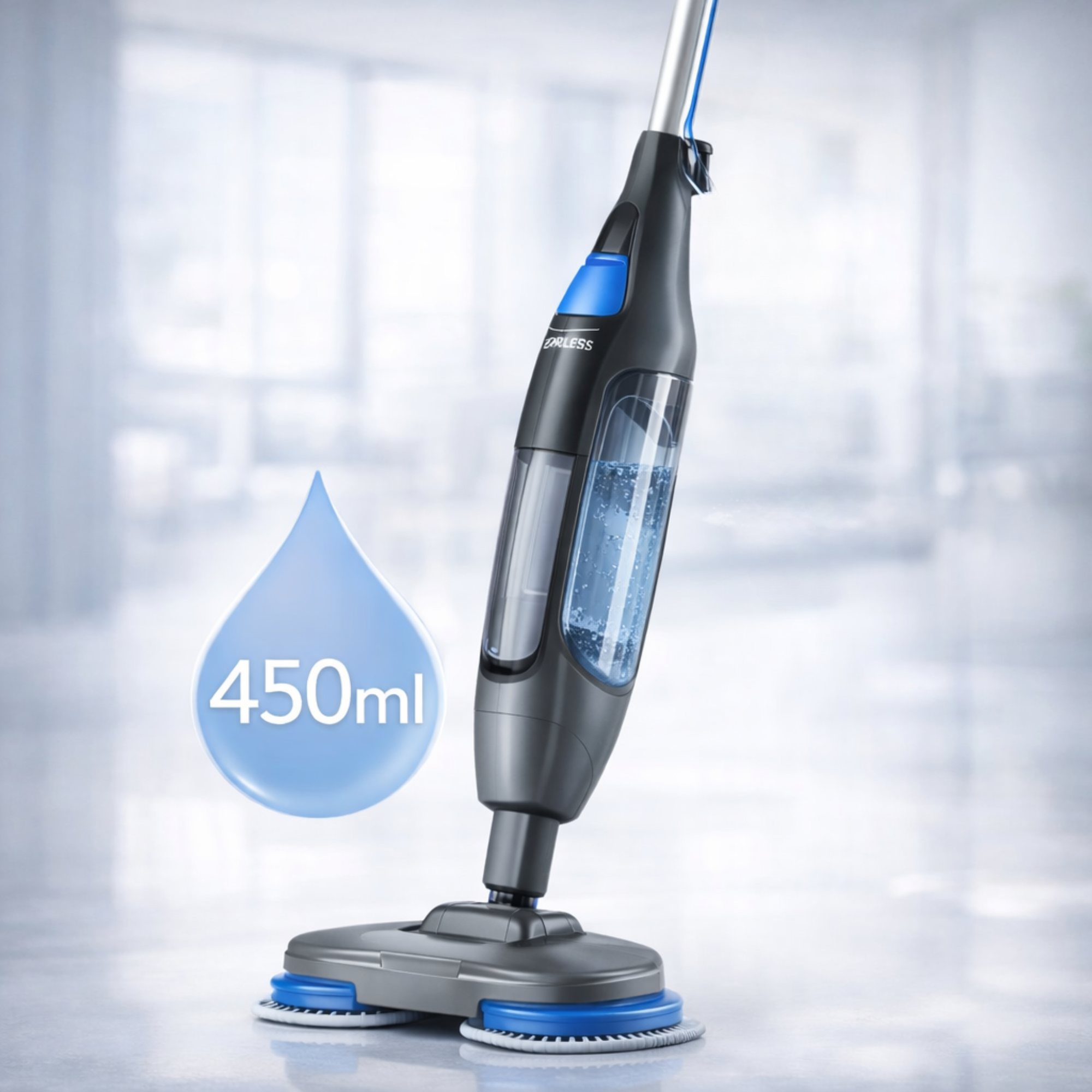 Balai vapeur EZiclean 1200W pour sols