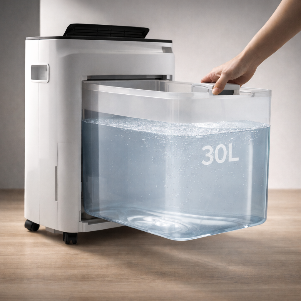 Déshumidificateur Princess 30L 495W - Pièces 90m²