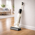 Aspirateur laveur Dreame sans fil blanc