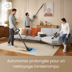 Aspirateur sans fil Dreame R20 – 190W, Autonomie 90 min