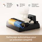 Aspirateur laveur Dreame sans fil blanc