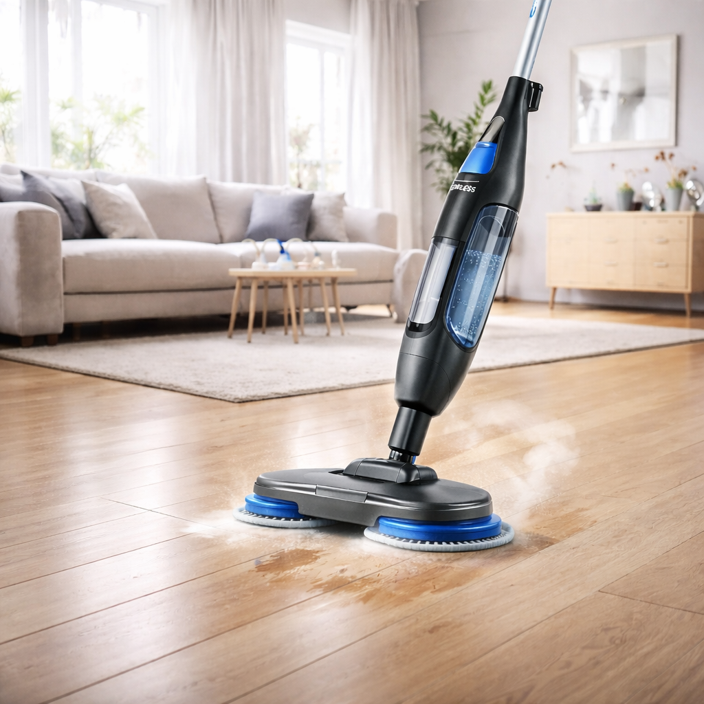 Balai vapeur EZiclean 1200W pour sols