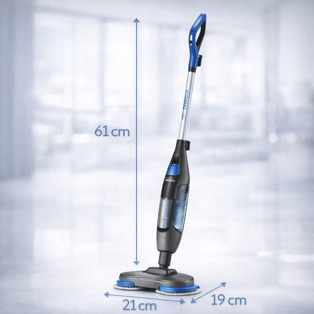Balai vapeur EZiclean 1200W pour sols