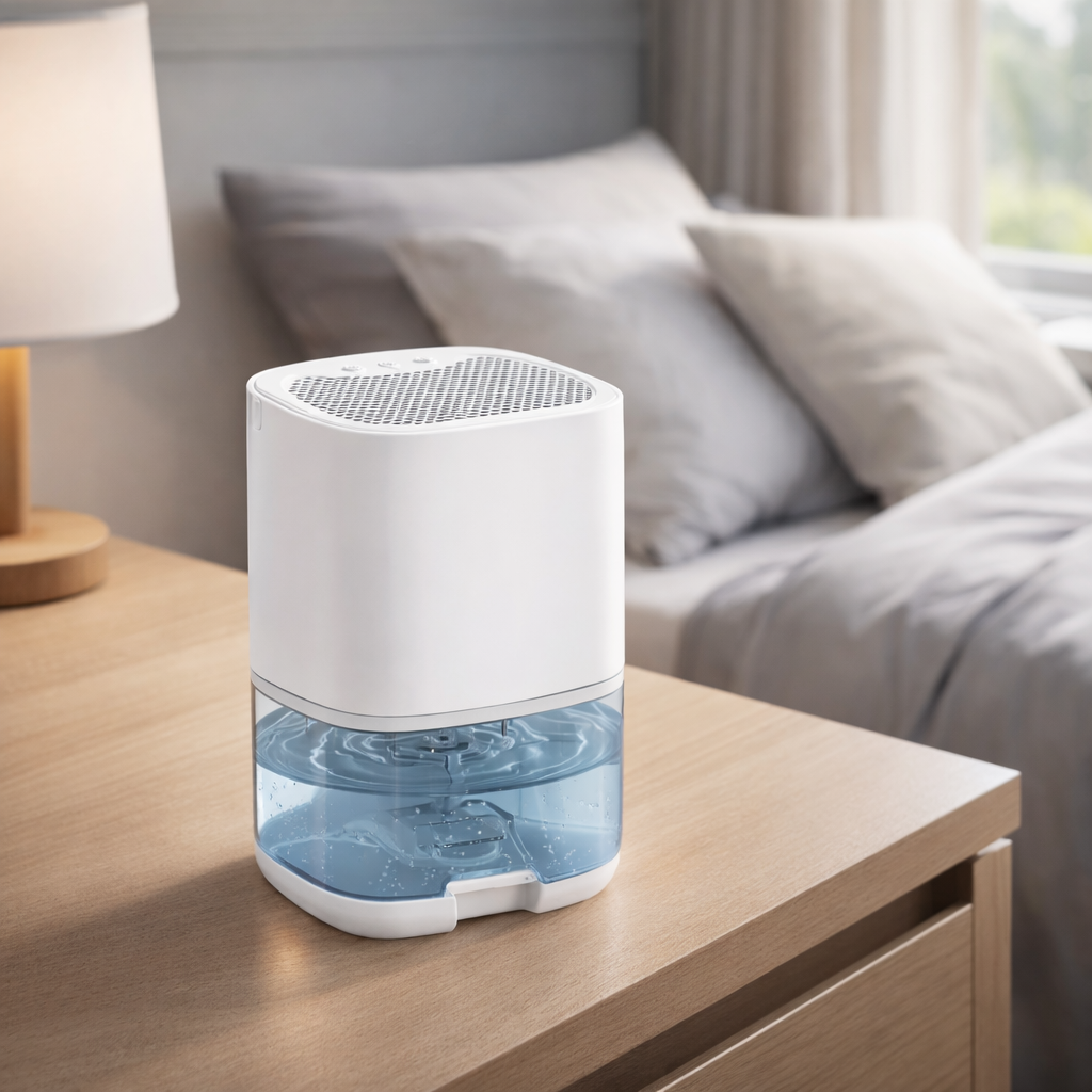 Déshumidificateur compact 36 W – Pièces 25 m²