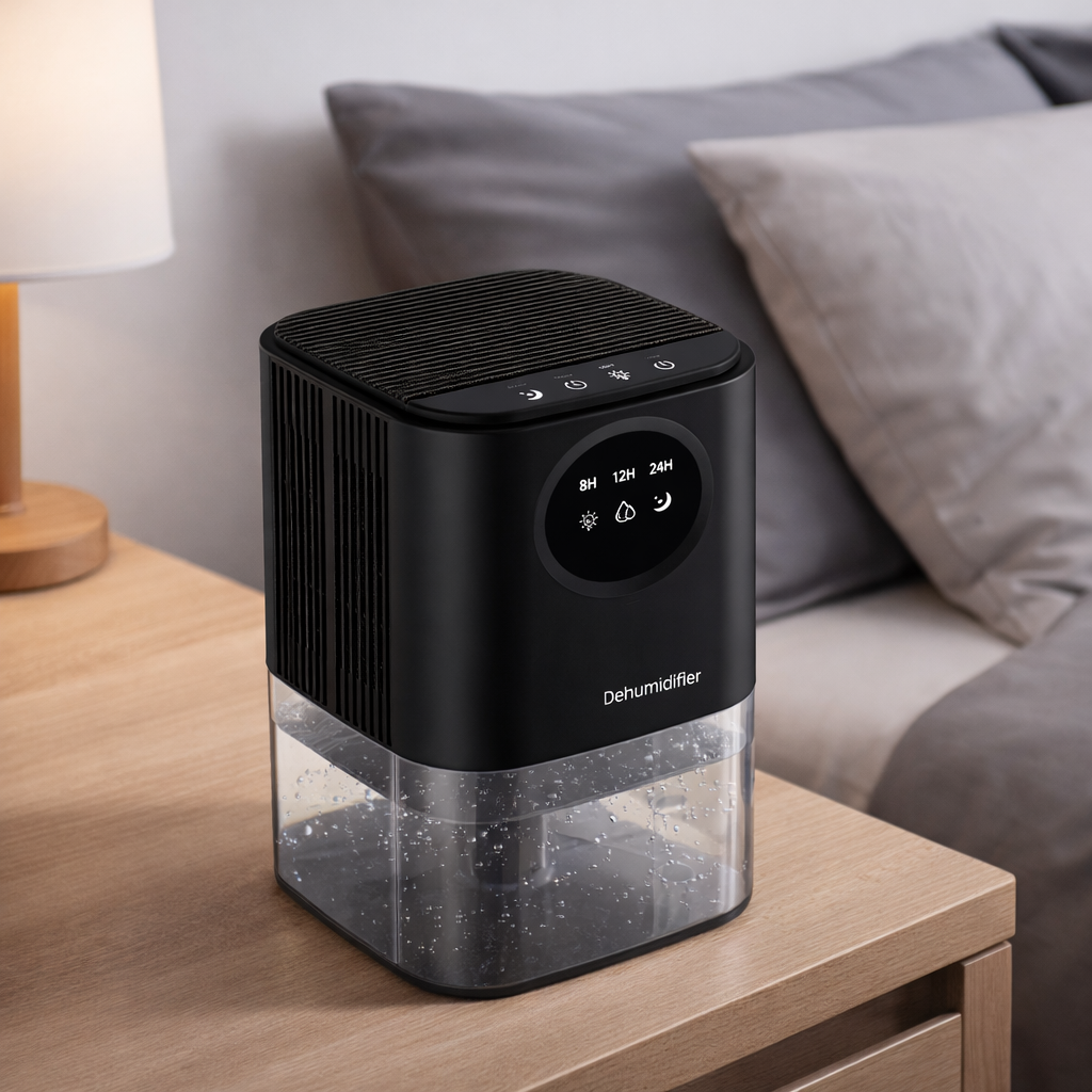Déshumidificateur compact réservoir 2,5 L - Pièces 25m²